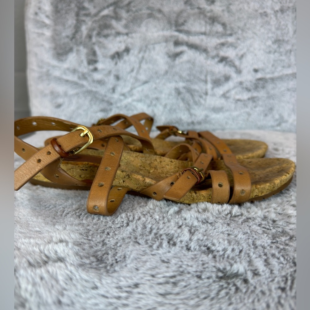 Sofft Womens Malana Leather Strap Comfort Flat Sandals- Sz 8.5 - Picture 3 of 9